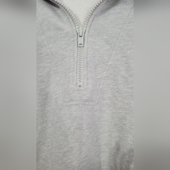 NWT Citizens of Humanity Sevilla Half Zip Sweatshirt Grey Size XXL Men's - Picture 7 of 16